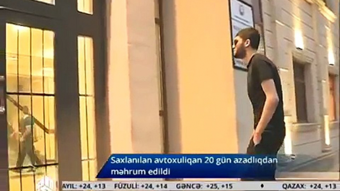 Avtoş məmur oğlu tutuldu