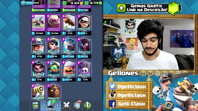 GASTEI 17 MIL GEMAS E GANHEI A LENDÁRIA QUE EU MAIS QUERIA NO CLASH ROYALE!