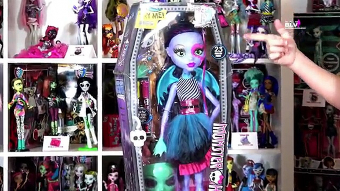 Espantosamente necrófagos lun Nuevo alto Nueva muñecas Monster High Clawdeen opinión Frankie Draculaura