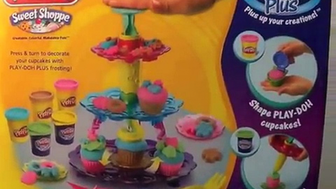 Play-Doh Torre de Magdalenas Cupcake Tower y Figuras Pocoyo - Juguetes de Play-Doh