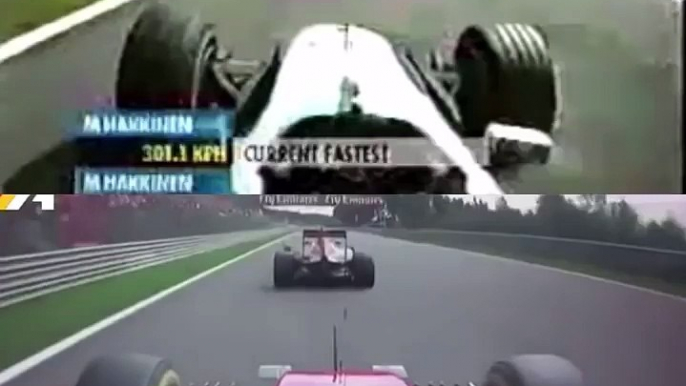 2000 Michael Schumacher vs Mika Hakkinen | 2016 Max Verstappen vs Kimi Raikkonen #BelgiumG