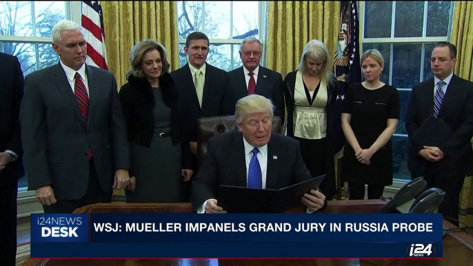 i24NEWS DESK | WSJ: Mueller impanels grand jury in Russia probe | Thursday, August 3rd 2017