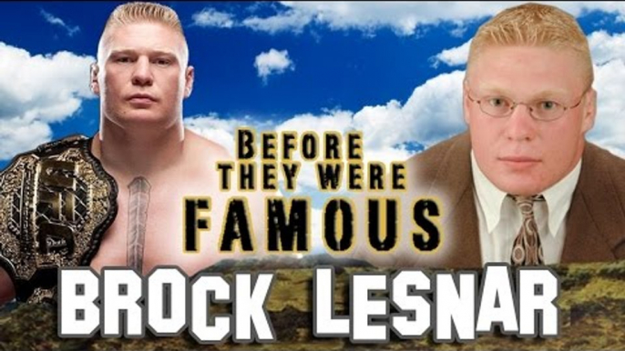 BROCK LESNAR - Before They Were Famous - BIOGRAPHY
