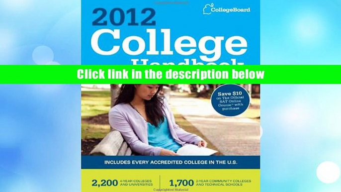 Ebook Online College Handbook 2012 (College Board College Handbook)  For Full