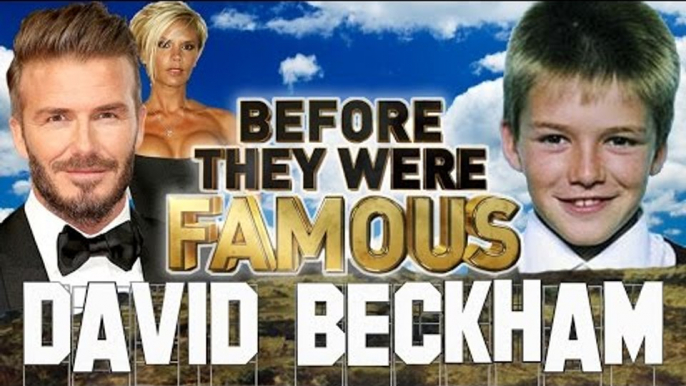 DAVID BECKHAM - Before They Were Famous - Biography