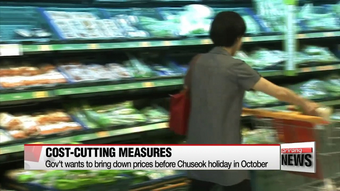 Gov't vows to lower consumer prices by October