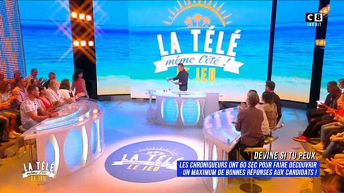 Julien Courbet part en fou rire hier soir dans "La télé même l'été" sur C8 - Regardez