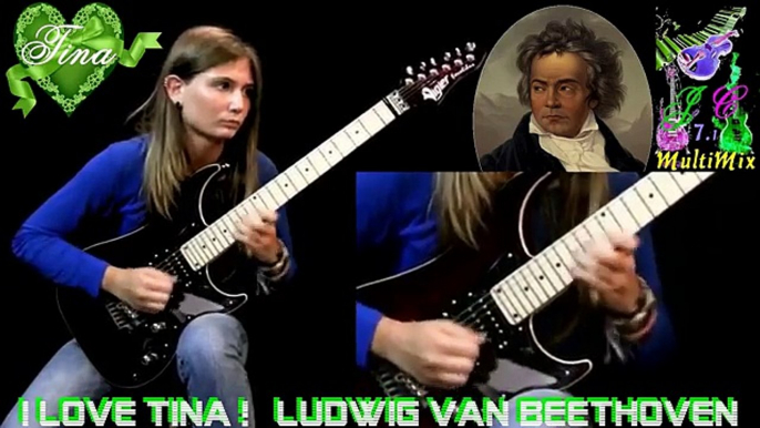 SOLO Tina S Ludwig van Beethoven Moonlight Sonata ( 3rd Movement ) . The Best