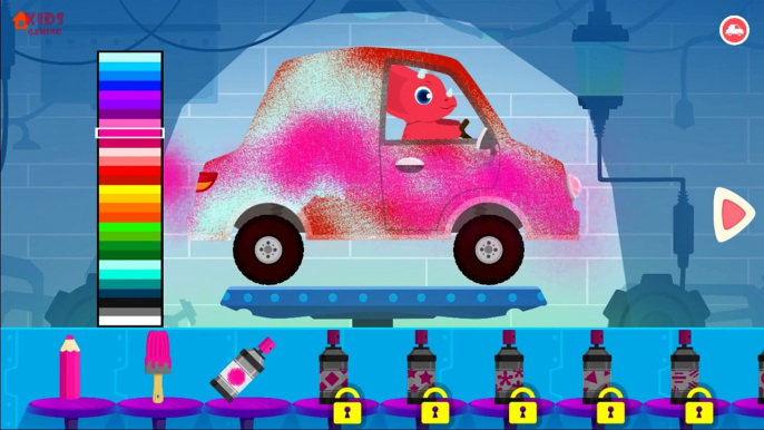 Car Cartoons for Children - Dinosaur Car - Cars for Kids - Videos for Kids ,Cartoons animated anime Tv series movies 2018