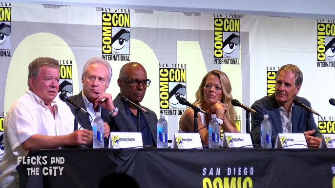 STAR TREK 50th Anniversary Comic Con Panel (Part 1) William Shatner, Jeri Ryan