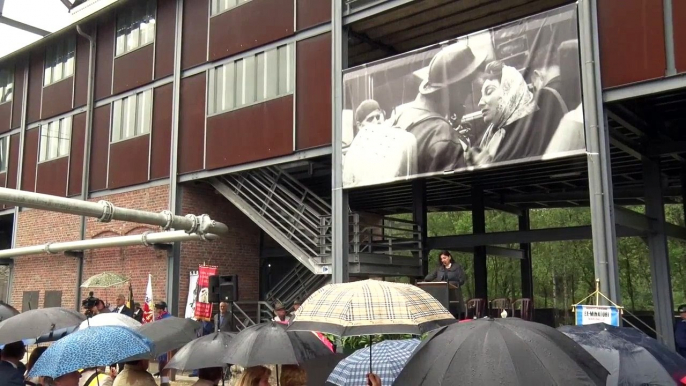 Le Bois du Cazier : discours de Marie-Christine Marghem