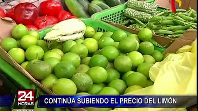 Precios de pescados y limones continúan subiendo en los mercados