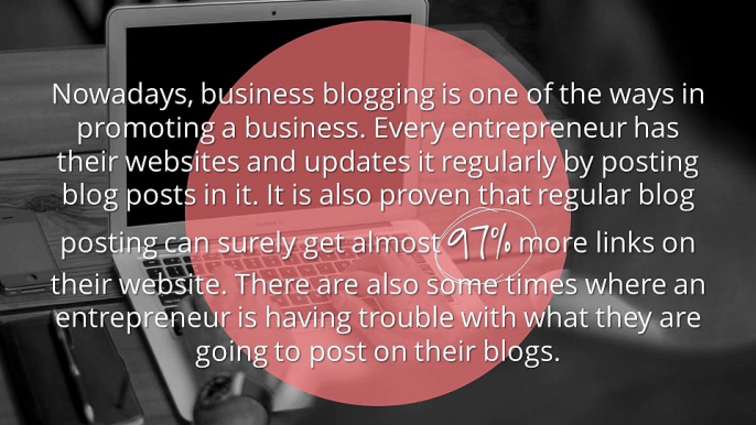 9 Useful Blogging Tips for Entrepreneurs