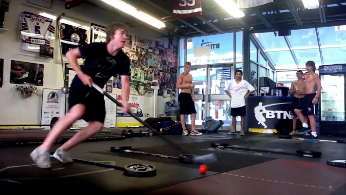 How Connor McDavid Trains Stickhandling Drills