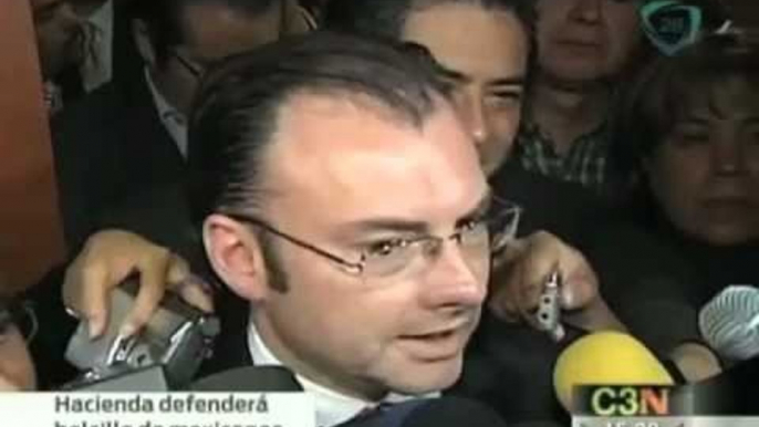 Luis Videgaray Caso toma posesión como Secretario de Hacienda