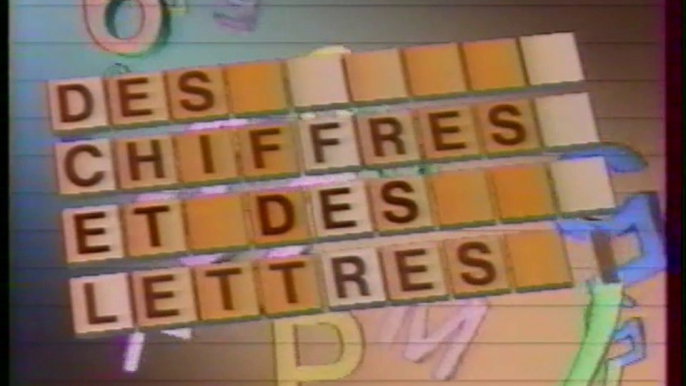 Antenne 2 - 24 Juillet 1991 - Speakerine, "Des Chiffres Et Des Lettres" (complet, Laurent Cabrol)