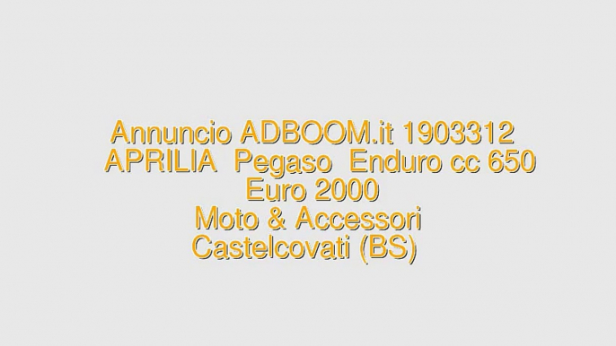 APRILIA  Pegaso  Enduro cc 650