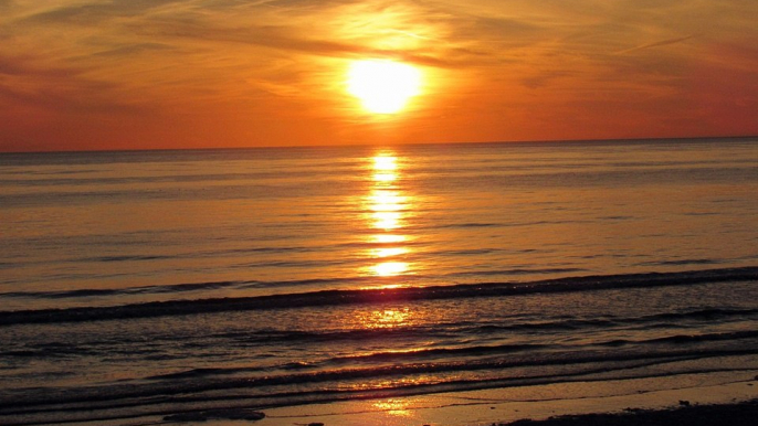 Couchers de soleil du Touquet à Merlimont