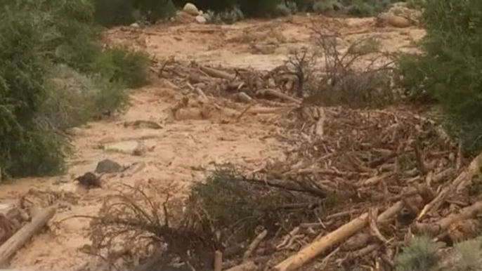 Flash Floods Create Rivers of Debris in Utah