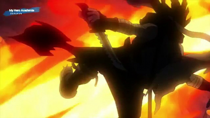 Midoriya Todoroki Iida vs Hero Killer Stain  Boku no Hero Academia Season 2