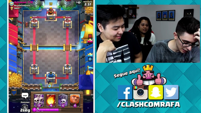 A JOGADORA QUE GANHOU MAIS LENDÁRIAS GRÁTIS EM TODO CLASH ROYALE?!