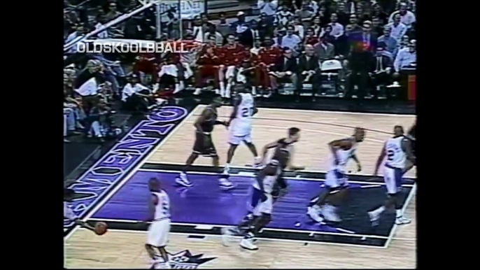 Michael Jordan vs Mitch Richmond Duel Of The Season ! (January 30, 1997) The Rock Checks M