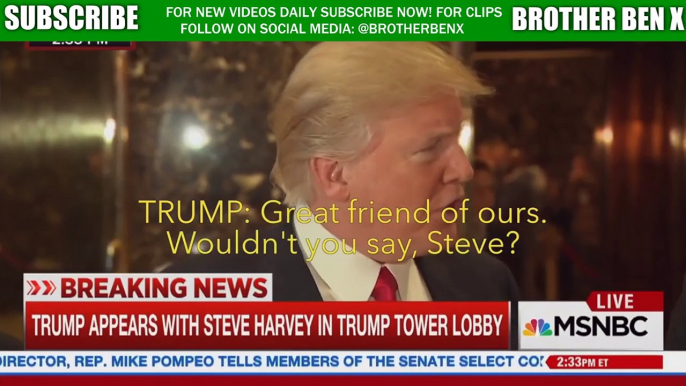 D.L Hughley PISSED OFF at Steve Harvey FU*K YOU(D. Trump) NOW AND. FOREVER