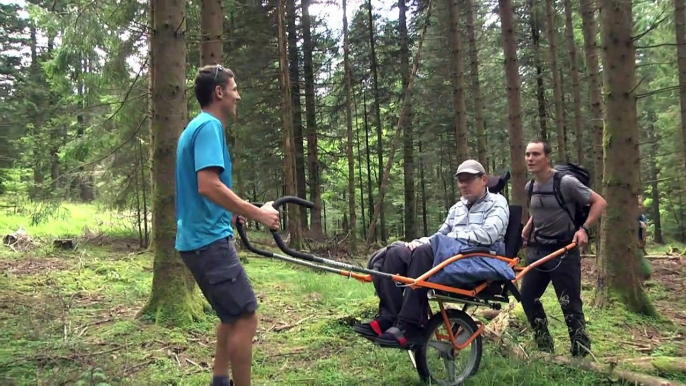 Handicap: des randonnées adaptées au coeur des Vosges