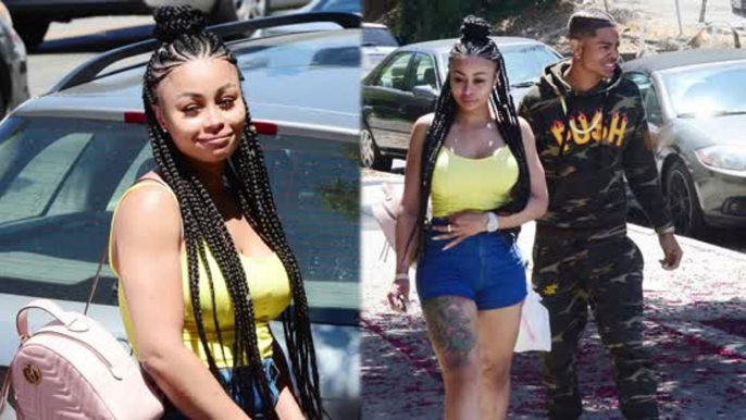 Blac Chyna Steps Out With Rumored Boyfriend Mechie