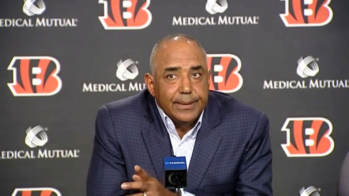 Marvin Lewis discusses Bengals 1st Round NFL Draft pick