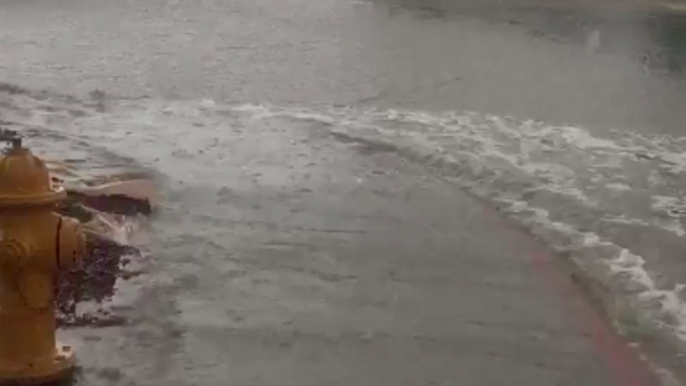 Heavy Rain Causes Flash Flooding in Las Vegas