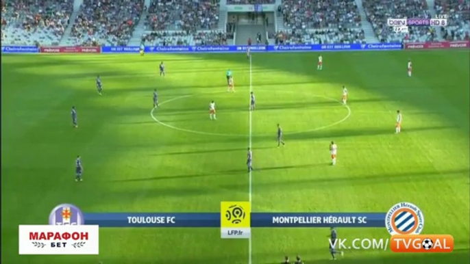 Toulouse 1-0 Montpellier - les Buts et Résumé - 12.08.2017