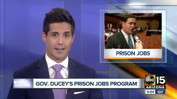 Gov. Ducey to tour Lewis Prison in Buckeye