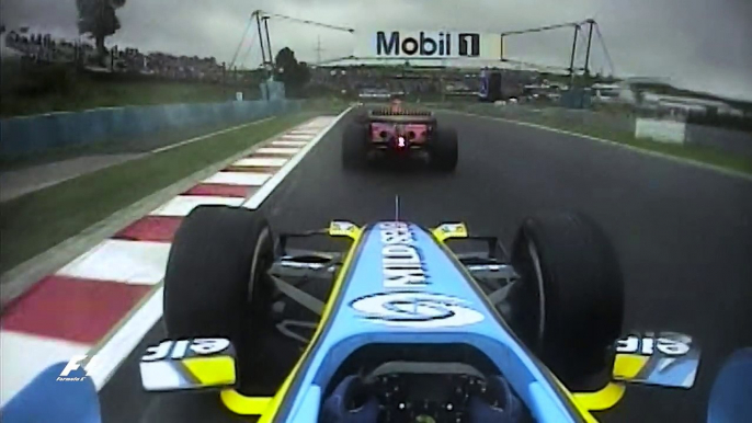 F1 Classic Onboard: Alonso Hunts Down Schumacher in Hungary