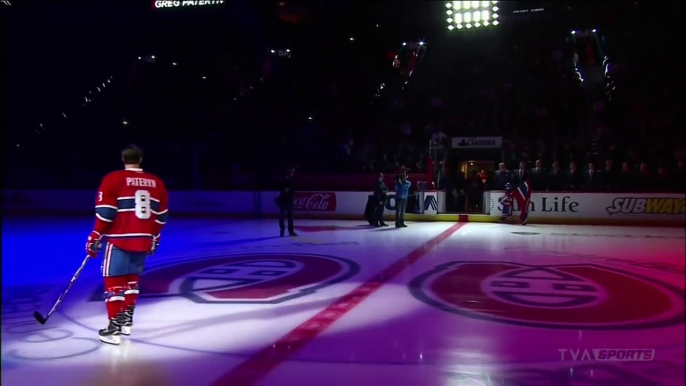 2016 10 18 Habs Home Opener Ceremonies