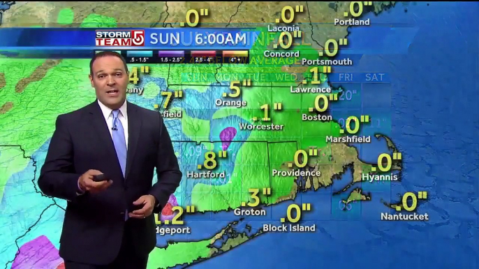 A.J.s Forecast: Humidity, showers returning Sunday