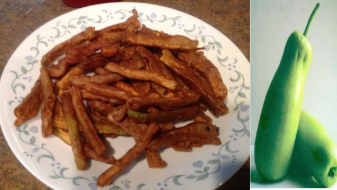 Lauki ka fries Bottle Gourd Vegetable Recipe by Robina irfan