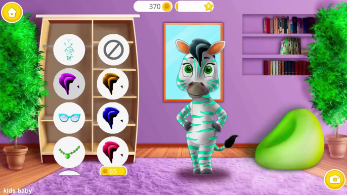 Androïde éducatif des jeux cheveux enfants jouer faire semblant vidéo zoo salon tutotoons gameplay