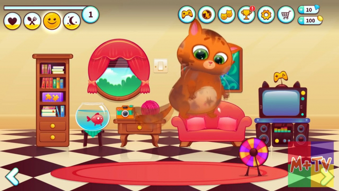 Mi mascota Niños para Kitten 15 bubu mi gato virtuales bubbu juego virtual de dibujos animados