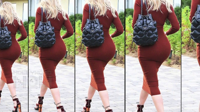 Khloe Kardashian FLAUNTS Nipples, Braless On The Streets