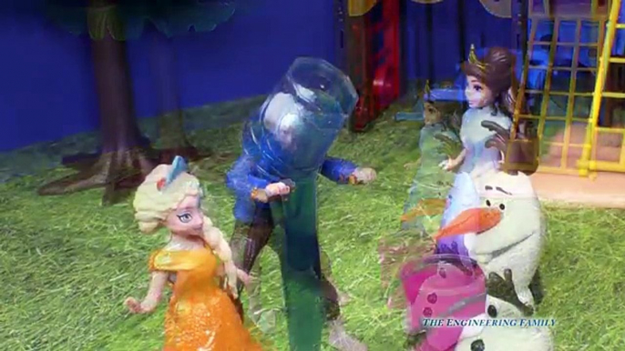 Échapper de gelé aide prison parodie jouets vidéo elsa jack disney