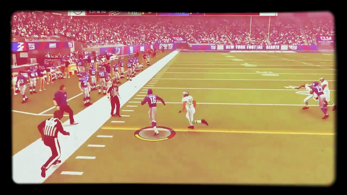 FRANK GIFFORD VS CHUCK BEDNARIK SICK MADDEN HIGHLIGHTS