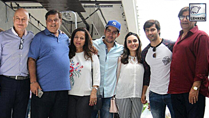 Varun Dhawan Celebrates Father David Dhawan's Birthday By Treating Him To A Family Lunch