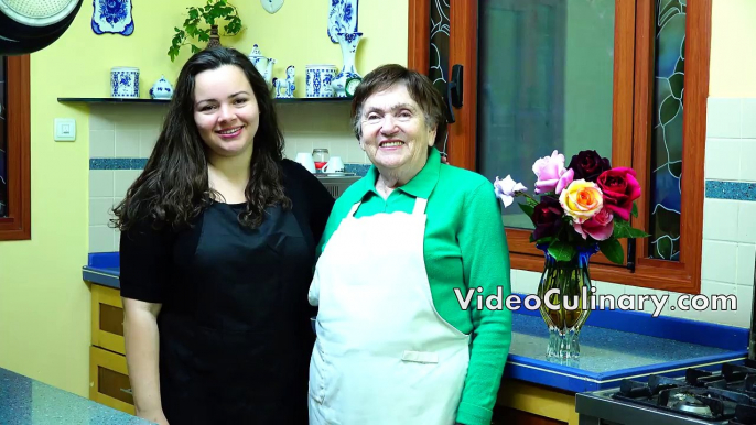 Esterhazy Cake Recipe by Grandma Emma & Daniella - Video Culinary-PfxkDgLDDzU