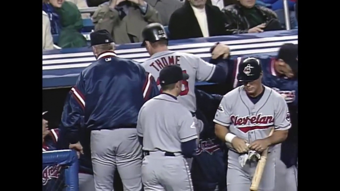 1998 ALCS Gm6: Thomes slam pulls Tribe within a run