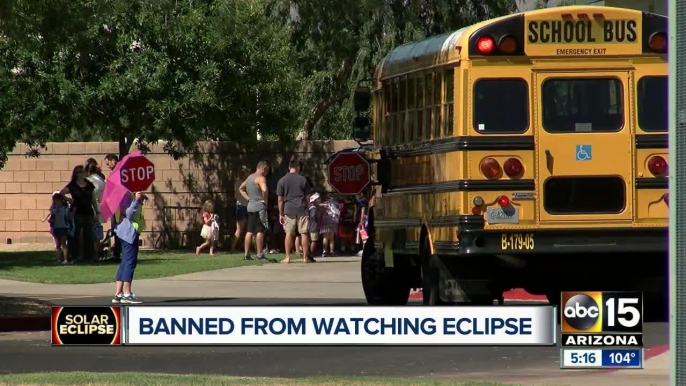 Solar eclipse raising safety concerns in schools