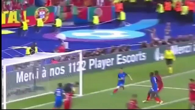 Y Portugal Francia 1-0 mejores momentos del partido, anotó una visión general de las finales de fútbol Euro 2016