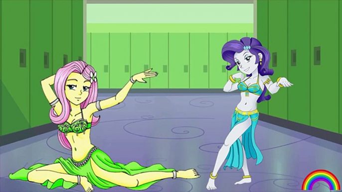 Ventre coloration danseur Équestrie filles dans petit mon poney arc en ciel se transforme Celestia mlp