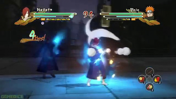 Naruto Ultimate Ninja Storm 3 Nagato vs Pain