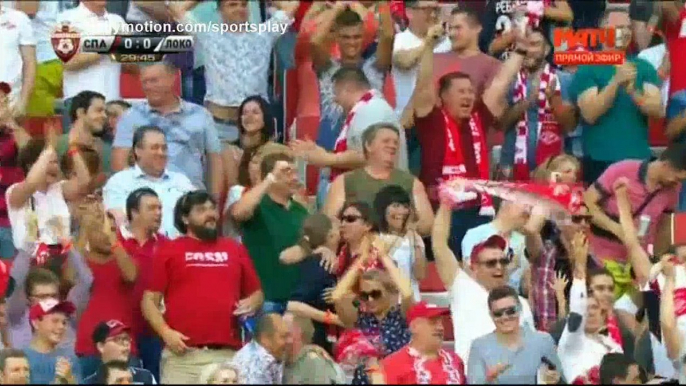 Denis Glushakov Goal HD - Spartak Moscow 1 - 0 Lokomotiv Moscow - 19.08.2017 (Full Replay)